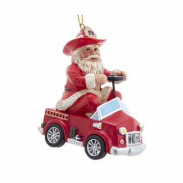 Kurt Adler kersthanger Fireman Santa Hanging