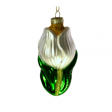 Werner Voss ornament tulp wit glas