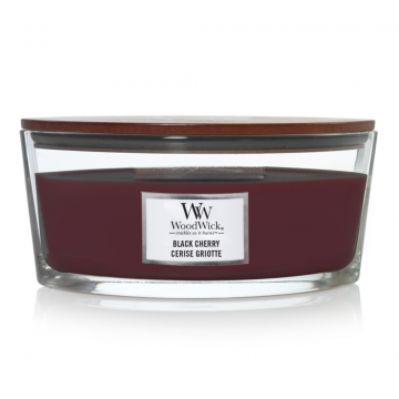 WoodWick Black Cherry Ellipse Candle