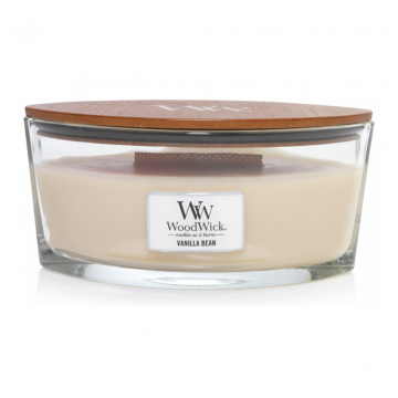 WoodWick Vanilla Bean Ellipse Candle