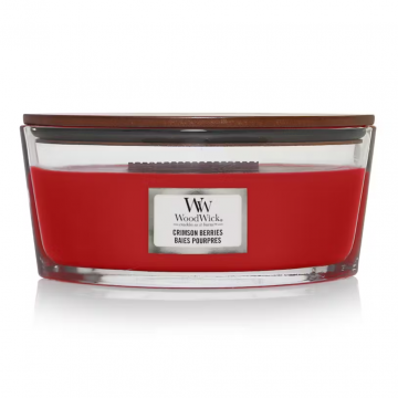 WoodWick Crimson Berries Ellipse Candle