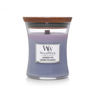 WoodWick Lavender Spa Medium Candle