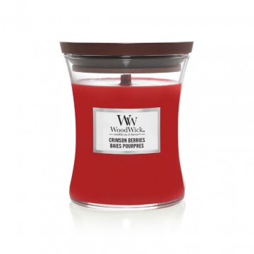 WoodWick Crimson Berries Medium Candle