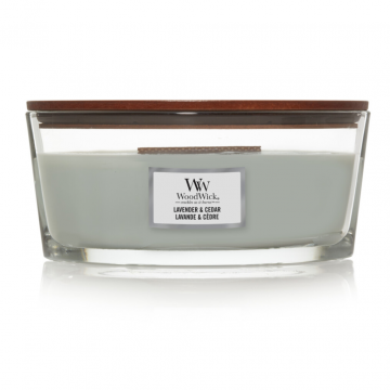 WoodWick Lavender & Cedar Ellipse Candle