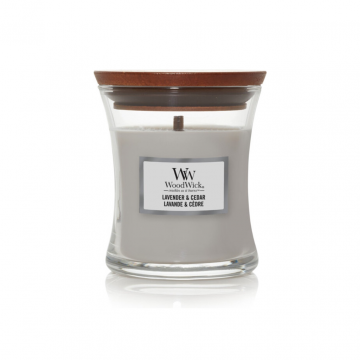 WoodWick Lavender & Cedar Mini Candle