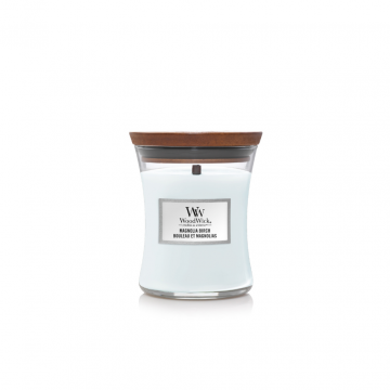 WoodWick Magnolia Birch Medium Candle