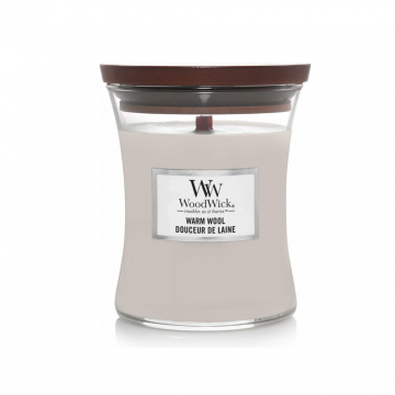 WoodWick Warm Wool Medium Candle