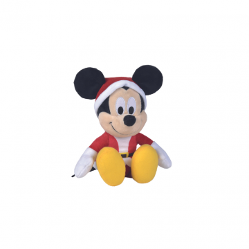 Disney Mickey Mouse in Kerstmis pak 25cm