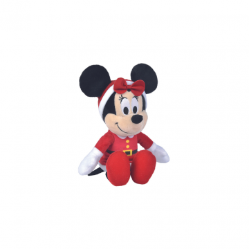 Disney Minnie Mouse in Kerstmis pak 25cm