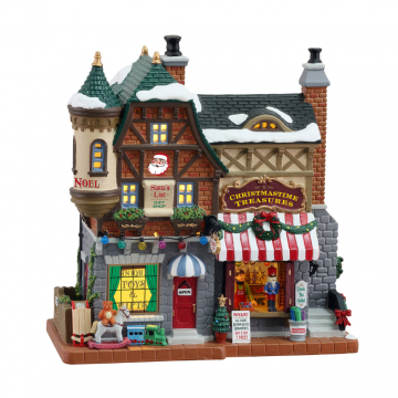 Lemax Santa's List Toy Shop