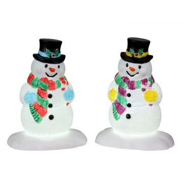 Lemax Holly Hat Snowman