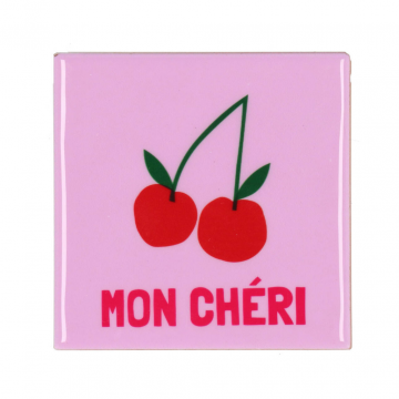 Tegel Mon Cheri Roze 10 x 10 cm