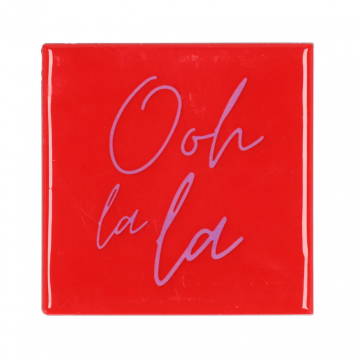 Tegel Ooh La La Rood 10 x 10 cm