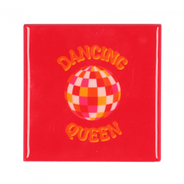 Tegel Dancing Queen Roze 10 x 10 cm