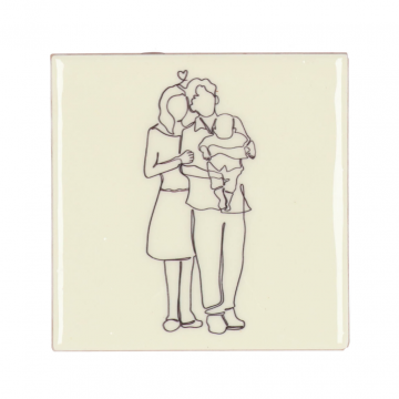 Tegel Family Beige 10 x 10 cm