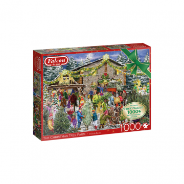 Puzzel Kerst Falcon Christmas Tree Farm