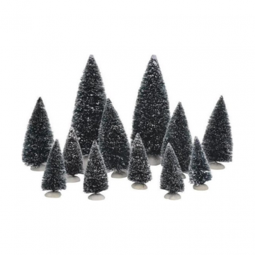 Luville Bristle tree assorted (12 st.) 37 x 30 x 9 cm