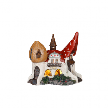 Efteling Huis van de Kabouters 19 x 16 x 17 cm