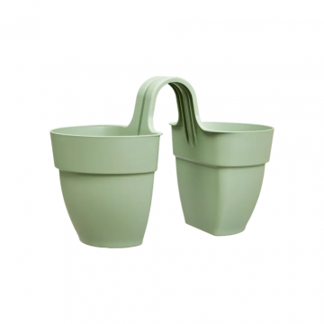 Elho Vibia Campana Flower Twin 21 Pistachegroen