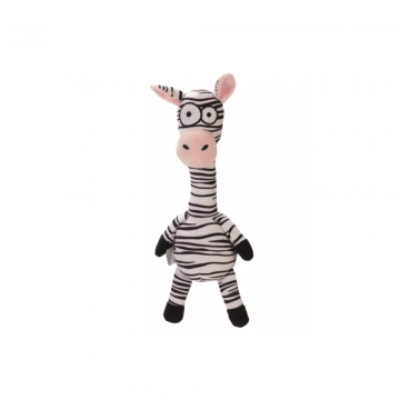 Beeztees Plu Hsp Zebra Yip Zwt/Wit 33