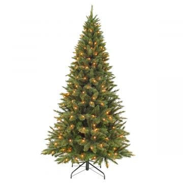 Kunstkerstboom Forest Frosted LED Groen 185 cm Ø 102