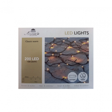 LED Lights 200 lampjes 15M Classic 