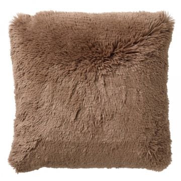 Dutch Decor Sierkussen Fluffy Tobacco Brown