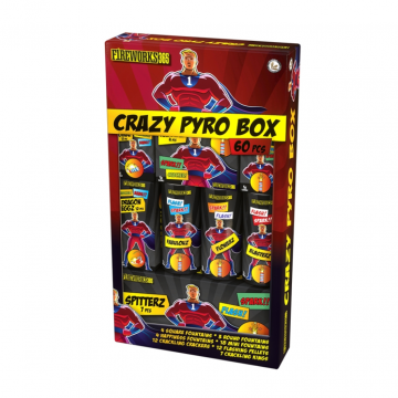 Lesli vuurwerk Crazy Pyro Box