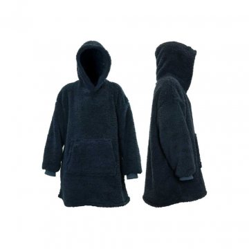 Unique Living Hoodie Teddy Dark Blue