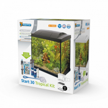 Superfish Aquarium Tropical Startset 30 LED Zwart