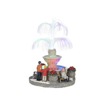 Luville Fiber optic fountain Ø 13 x H 20 cm