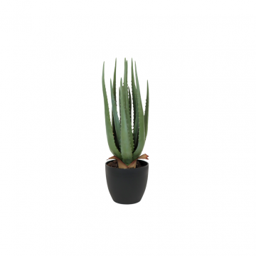 Kunstplant Aloe Vera in pot 45 cm