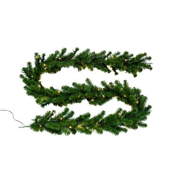 Evergreen guirlande Northern spruce 270x25cm met verlichting