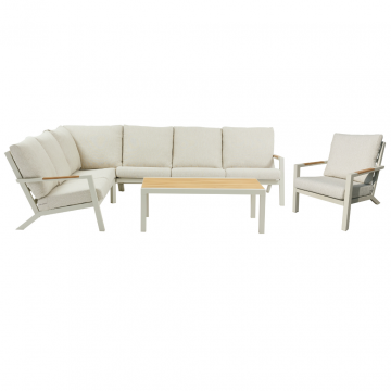 Royal Seasons Solare Hoeklounge Set met Fauteuil