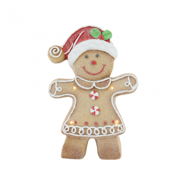 Gingerbread LED girl 34 cm