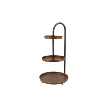 Tosca Etagere Goud Laag 44 cm