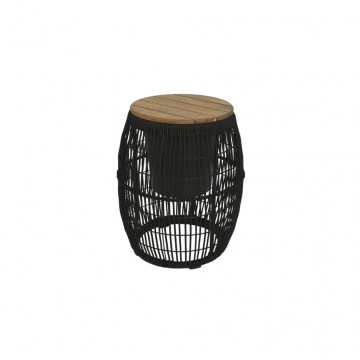 Seville Sidetable Zwart Touw