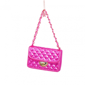 Vondels Kersthanger Fashion tas roze