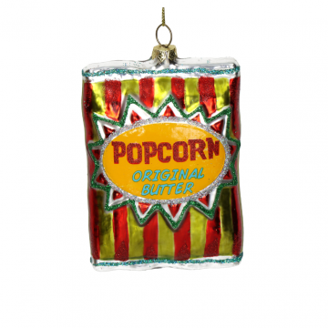 Kersthanger Popcorn Glas Multi