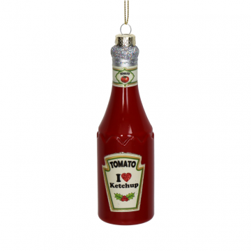 Kersthanger Ketchup Glas Rood