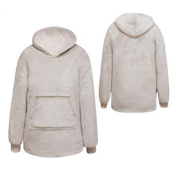 Junior Oversized Hoodie Pumice Stone