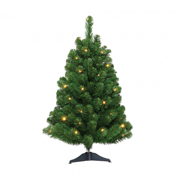 Startree tafel kunstkerstboom Artic spruce 90cm met verlichting