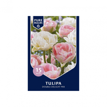 Pure Bulbs Tulipa Double Delight Mix 15 bollen