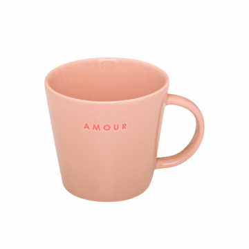 Vondels Ceramic Tea Cup Amour Beige 350ml
