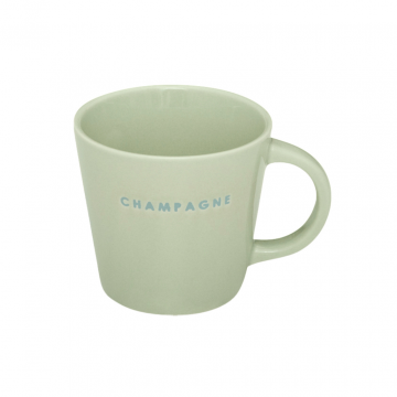 Vondels Ceramic Cappuccino Cup Champagne Sage 250ml
