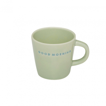 Vondels Ceramic Espresso Cup Good Morning Sage 80ml