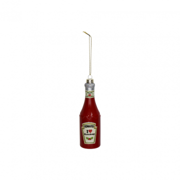 Kersthanger Ketchup Glas Rood