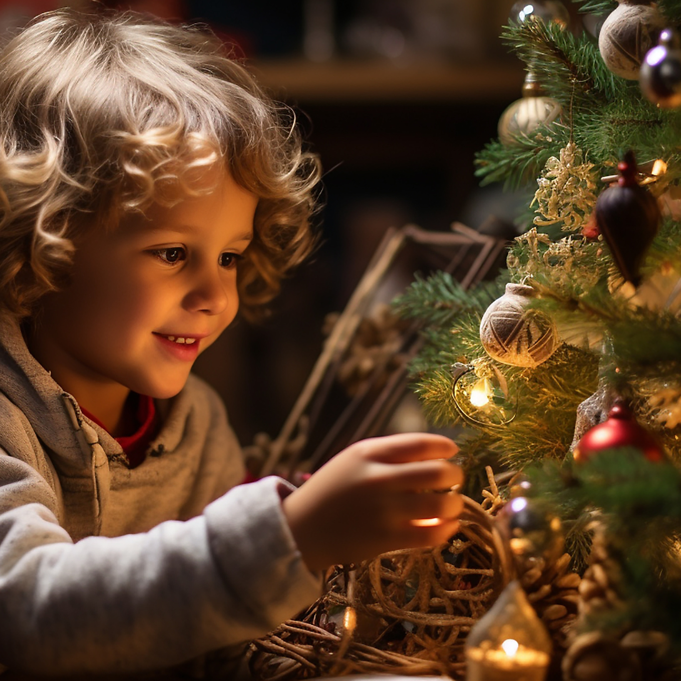 kinderworkshop kerstboompje versieren